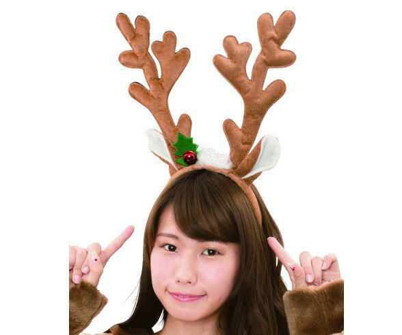 ■説明■ 【グッズ】 ビッグトナカイカチューシャ 【カチューシャ】【アイテム】【小物】 【トナカイ】【クリスマス】【コスプレ】 【コスチューム】【衣装】【仮装】【かわいい】 大きな角がポイントのトナカイカチューシャは インパクト大！とにかく...