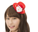 【グッズ】スターサンタミニハット【ヘアピン】【アイテム】【小物】【サンタ】【クリスマス】【コスプレ】【コスチューム】【衣装】【仮装】【かわいい】