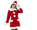 【レディ】サンタガールコート【サンタ】【クリスマス】【仮装】【衣装】【コスプレ】【コスチューム】【サンタクロース】【パーティ】【イベント】【かわいい】