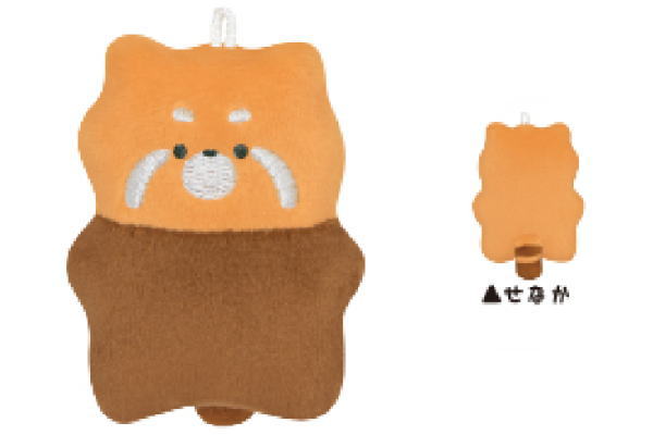 【送料無料】　オリジナル　ぺたふれキーホルダーれっさーぱんだ　レッサーパンダ...