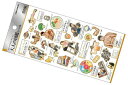 【全品 送料無料!】【日本製】大人の図鑑シール【筋肉】【ステッカー】【シール】【文房具】【学校】【勉強】【雑貨】【グッズ】【かわいい】