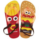 【全品 送料無料!】【オリジナル】ビーチサンダル【23】【18cm】【バーガーコンクス】【スリッパ】【海】【プール】【履物】【子供】【キッズ】【雑貨】【グッズ】【かわいい】