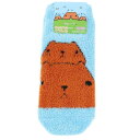 【全品 送料無料!】【カピバラさん】もっこもこ靴下【水色】【動物】【アニマル】【くつした】【くつ下】【靴下】【ファッション】【レディース】【女性】【雑貨】【グッ...