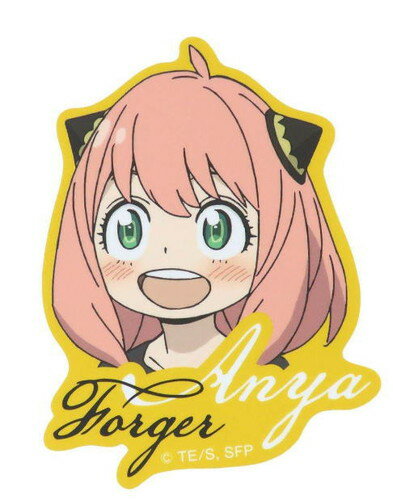 【全品　送料無料！】　SPY×FAMILY　スパイファミリー　アウトドアステッカー笑顔　アーニャ・フォージ..