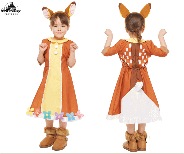 【キッズ】バンビ【M】【森のプリンス】【プリンス】【Disney】【ハロウィン】【コスプレ】【コスチューム】【衣装】【仮装】【かわいい】