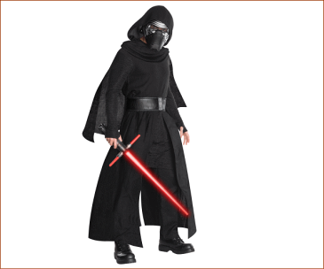 【メンズ】スーパーデラックス カイロレン【Kylo Ren】【スターウォーズ】【STARWARS】【映画】【ハロウィン】【コスプレ】【コスチューム】【衣装】【仮装】【かわいい】
