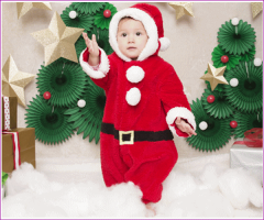 サンタクロース ロンパース きになっちゃう
