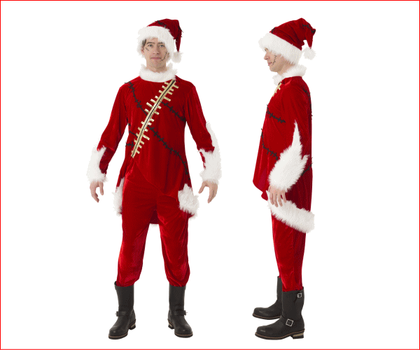 【メンズ】【マジサンタ】ビリビリクラッシュサンタ【サンタ】【クリスマス】【コスプレ】【コスチューム】【衣装】【仮装】【パーティ】【かわいい】