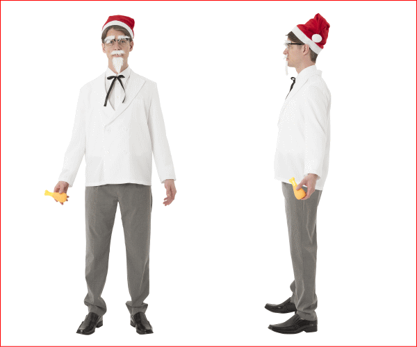 【メンズ】ジェントルサンタ【サンタ】【クリスマス】【コスプレ】【コスチューム】【衣装】【仮装】【パーティ】【かわいい】