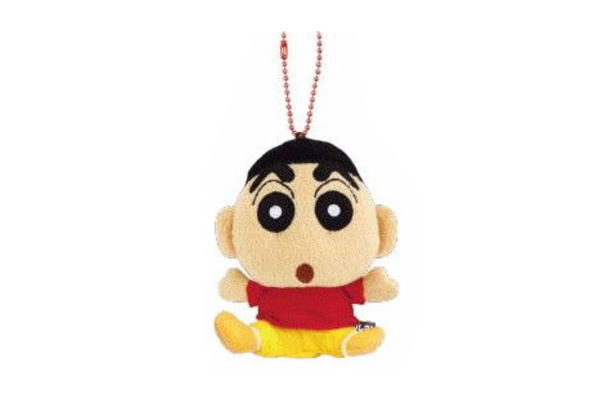 【全品　送料無料！】　クレヨンしんちゃん　ぬいぐるみマスコットしんちゃん　キーホルダー　マスコット　キャラ　グッズ　キャラクター　マンガ　アニメ　かわいい
