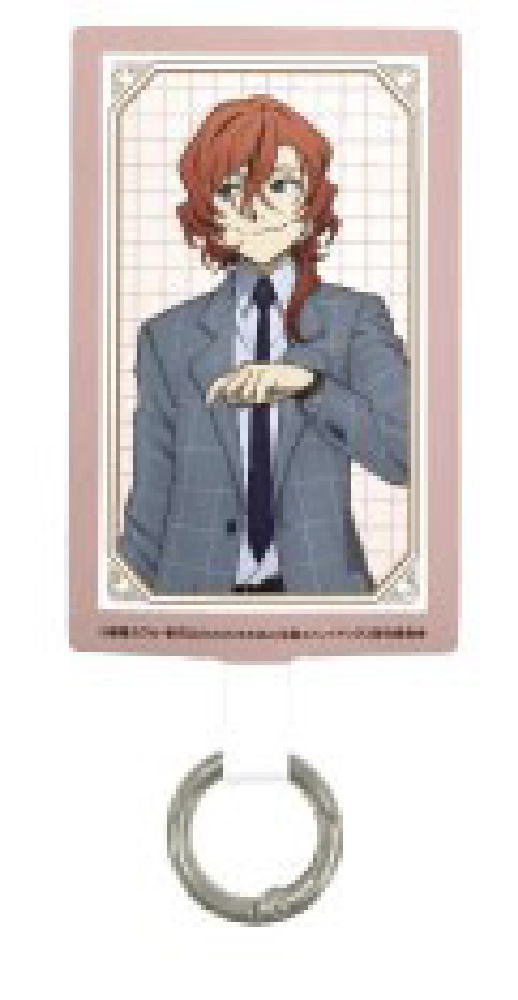 【全品　送料無料！】　文豪ストレイドッグス　文スト　出張シリーズ　マルチリングプラス中原中也　なかはらちゅうや　アニメ　漫画　コミック　推し　推し活　スマホ　ケース　カバー　ストラップ　紐　雑貨　グッズ　かわいい