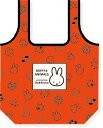 【全品 送料無料!】【miffy】【ミッフィー】エコバッグ【オレンジ】【MIFFY AND ANIMALS】【ウサギ】【ディック・ブルーナ】【絵本】【アニメ】【かばん】【カバン】【鞄】【袋】【収納】【買い物】【ショッピング】【アウトドア】【雑貨】【グッズ
