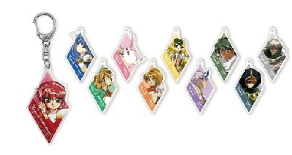 【全品 送料無料！】 クジ 日本製 魔法騎士レイアース キラキラキーホルダーコレクションアニメ キーホルダー キーリング チャーム 鍵 くじ ランダム 雑貨 グッズ かわいい