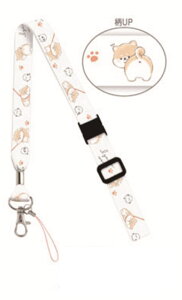 クラ128954 【全品 送料無料!】 【6個セット】 【セット】 【セット商品】 オリジナル ネックストラップイヤイヤワンコ 犬 動物 アニマル カードホルダー カードケース パスケース 定期入れ 紐 鍵 スマホ 子供 キッズ 雑貨 グッズ かわいい