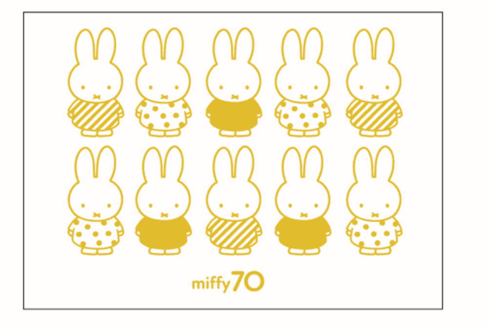 グリGMB-016 【全品　送料無料！】　10個セット　セット　セット商品　miffy　ミッフィー　金箔押しポ..