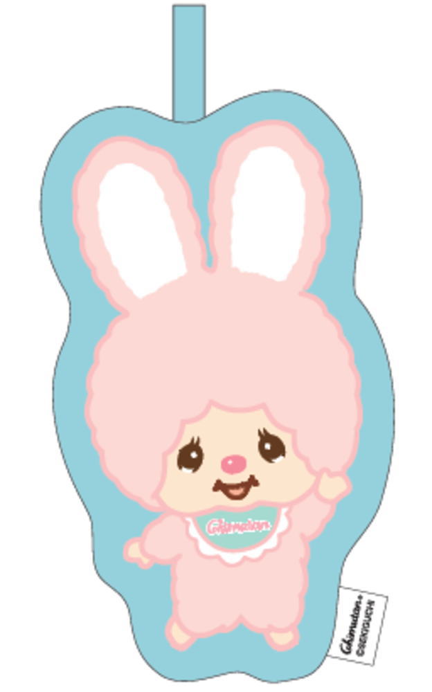 ナス2853201 【全品　送料無料！】　モンチッチ　もふもふズダイカットタオルチムたん　キャラクター　たおる　ミニタオル　ハンカチ　ハンドタオル　ボタン付き　お出かけ　アウトドア　雑貨　グッズ　かわいい w-col-10071419 ワールドショップコレクション パッケージ画像