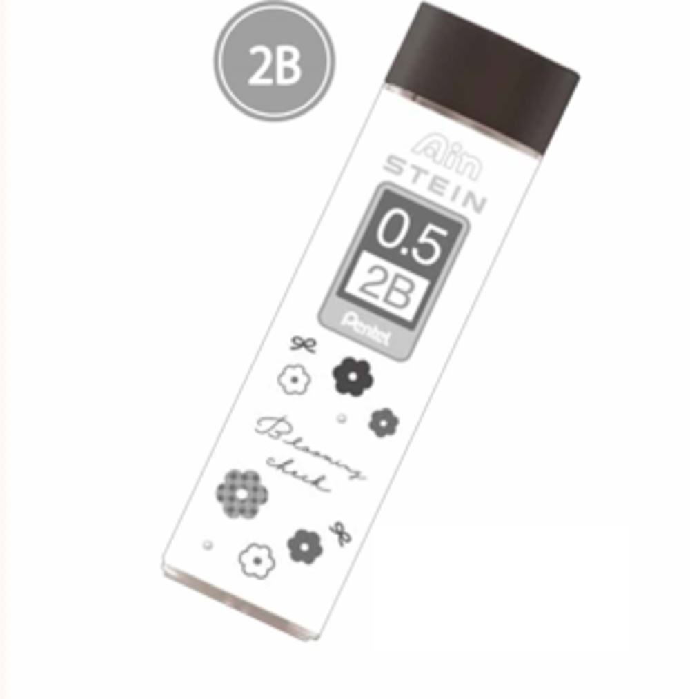 クラ138663 【全品　送料無料！】　【10個セット】　【セット】　【セット商品】　オリジナル　Ain STEIN替芯2B　0.5mm　ゆるフラワー　花　シャープペンシル　シャーペン　シャー芯　筆記用具　文房具　学校　勉強　雑貨　グッズ　かわいい