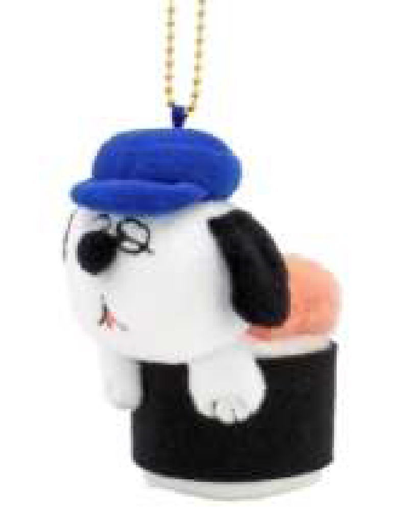 【全品 送料無料！】 スヌーピー SNOOPY 寿司マスコットキーホルダーネギトロ軍艦 オラフ ピーナッツ ウッドストック すぬーぴー 人形 ドール ぬいぐるみ キーホルダー キーリング チャーム 鍵 雑貨 グッズ かわい