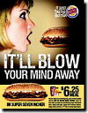 【全品 送料無料!】バーガーキング【BURGER KING】【女性】ポスター!アメリカ~ンなポスターが勢揃い!お部屋をカスタムしちゃいましょう♪【新商品】