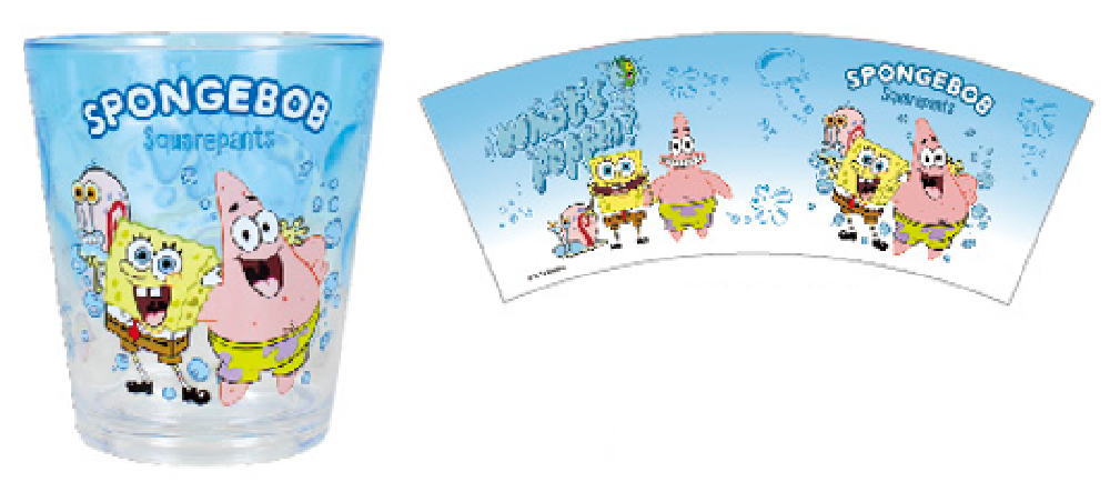 【全品　送料無料！】　スポンジ・ボブ　ドットタンブラーバブル　ボブ　アメキャラ　アニメ　コップ　..