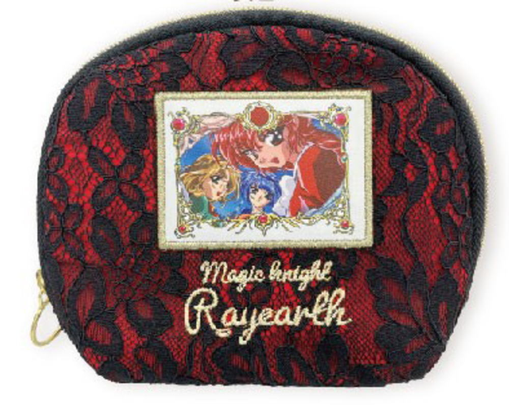 【全品 送料無料！】 魔法騎士レイアース シェルポーチ集合 レース×刺繍 アニメ ケース 小物入れ 収納 メイク 化粧 コスメ 雑貨 グッズ かわいい