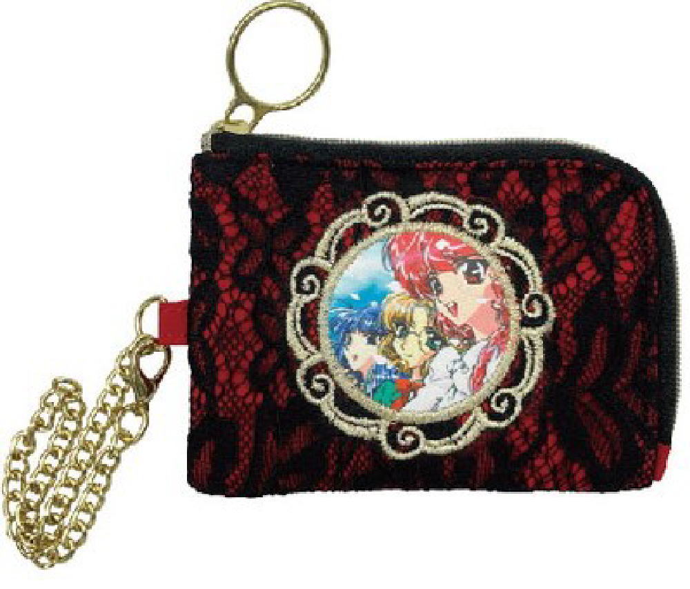 【全品 送料無料！】 魔法騎士レイアース パスアンドコインポーチ集合 レース×刺繍 アニメ コインケース カード入れ 定期入れ 小銭入れ 収納 お出かけ アウトドア 雑貨 グッズ かわいい