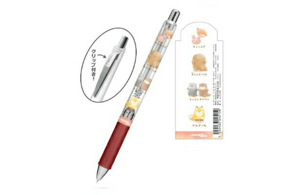 樂天商城 - 【全品　送料無料！】　日本製　なんでもいきもの　エナージェルボールペン0.5mm　整列　ボールペン　筆記用具　文房具　学校　勉強　雑貨　グッズ　かわいい