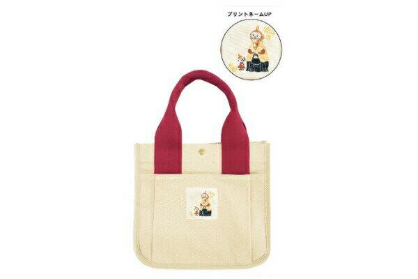 樂天商城 - 【全品　送料無料！】　ムーミン　Moomin　ポケットいっぱいミニトートバッグTIME WITH MAMMA　リトルミイ　アニメ　キャラクター　かばん　カバン　鞄　収納　お出かけ　アウトドア　母の日　プレゼント　ギフト　雑貨