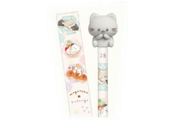 【全品　送料無料！】　セット商品　20本入り　オリジナル　でかマスコット鉛筆2B　おだんご　もぐにゃ..