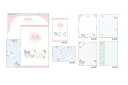 【全品 送料無料!】【セット商品】【6冊入り】【日本製】【サンリオキャラクターズ】ボリュームアップレターセット【MIX】【レター】【手紙】【お手紙】【便箋】【文...