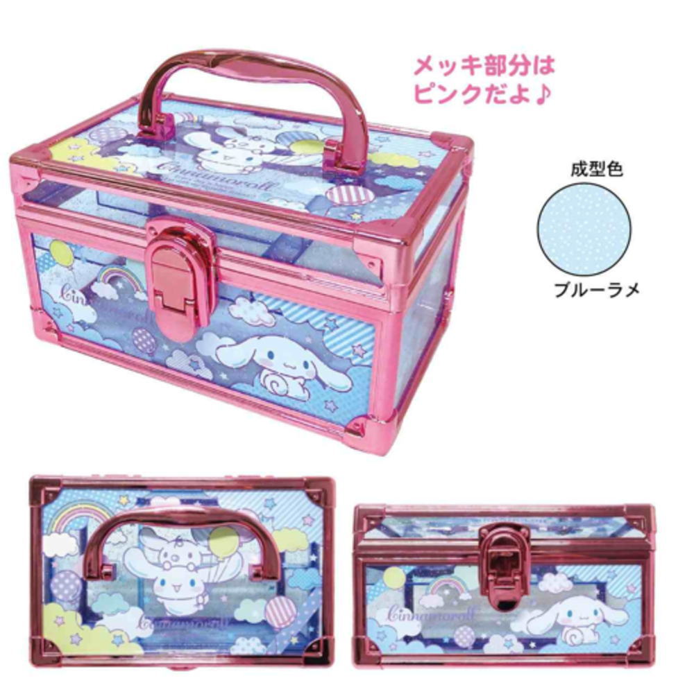 樂天商城 - 【全品　送料無料！】　サンリオキャラクターズ　バニティケースシナモロール　シナモン　ケース　ボックス　小物入れ　収納　メイク　化粧　コスメ　インテリア　雑貨　グッズ　かわいい　TE