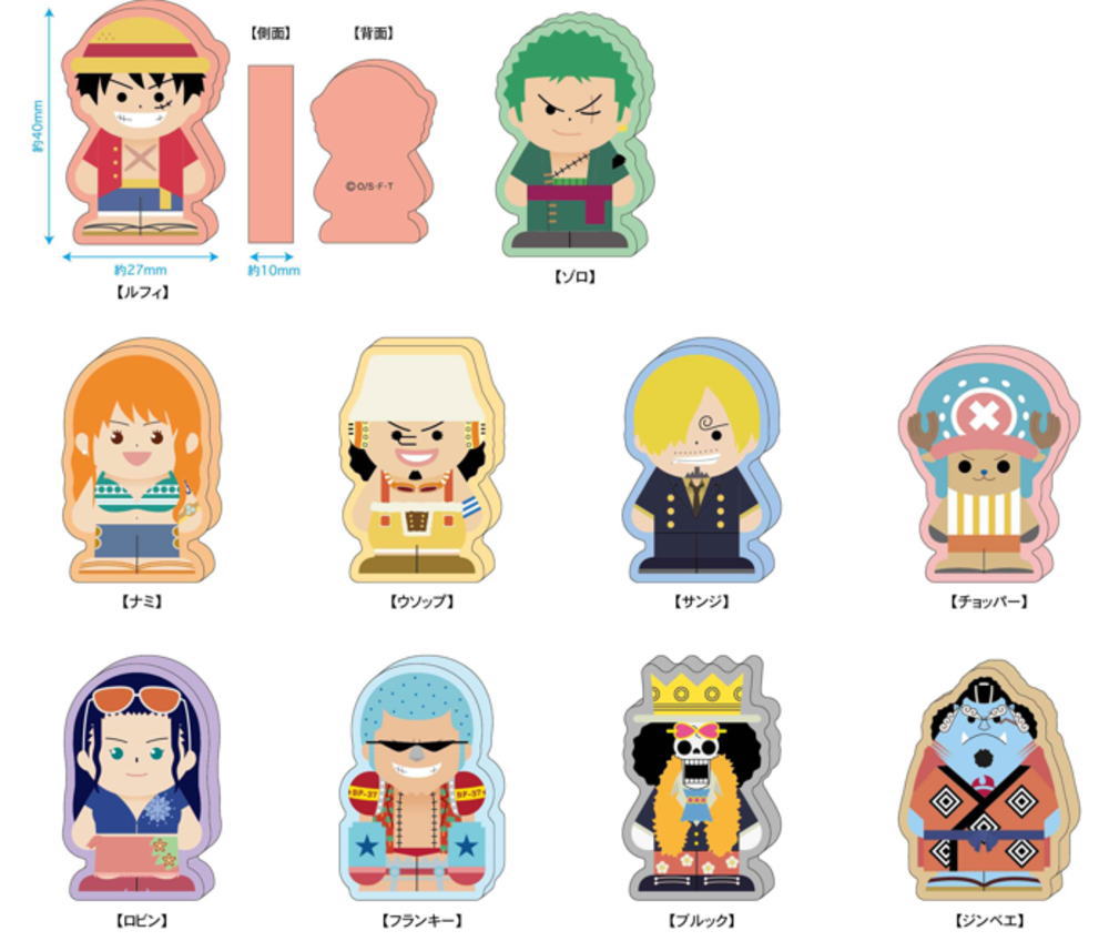 キャラクターグッズ 【希少】ONE PIECE ワンピース 消しゴム ルフィ