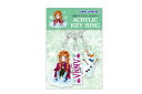 【全品 送料無料!】【日本製】【中川翔子×アナと雪の女王】3連アクリルキーホルダー【アナ】【コラボ】【しょこたん】【ディズニープリンセス】【姫】【アニメ】【映画】【キーリング】【チャーム】【鍵】【雑貨】【グッズ】【かわいい】