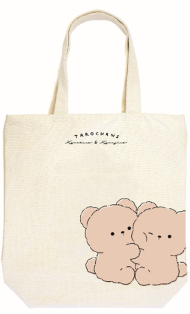 樂天商城 - 【全品　送料無料！】　オリジナル　トレンドトートバッグくまたろず　ベア　動物　アニマル　かばん　カバン　鞄　トート　収納　お出かけ　アウトドア　雑貨　グッズ　かわいい