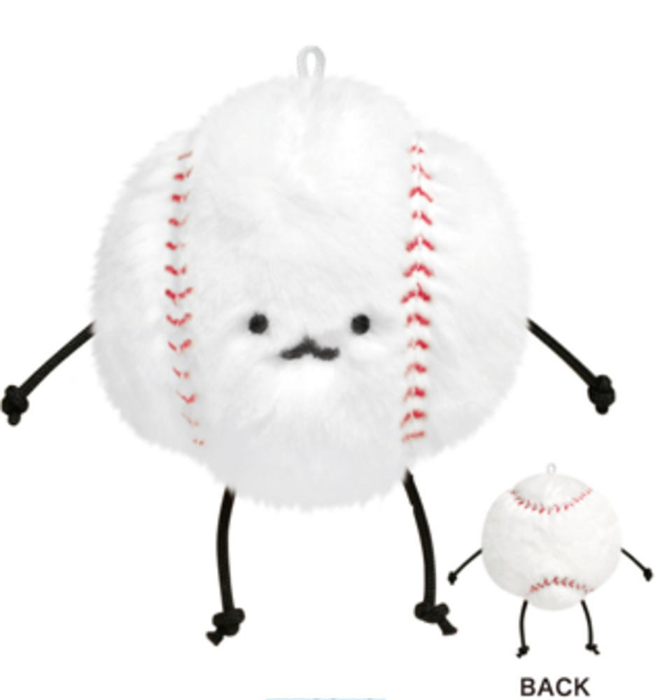 【全品　送料無料！】　オリジナル　すぽますキーホルダー野球ボール　部活　スポーツ　観戦　推し　推し活　キーリング　チャーム　鍵　雑貨　グッズ　かわいい