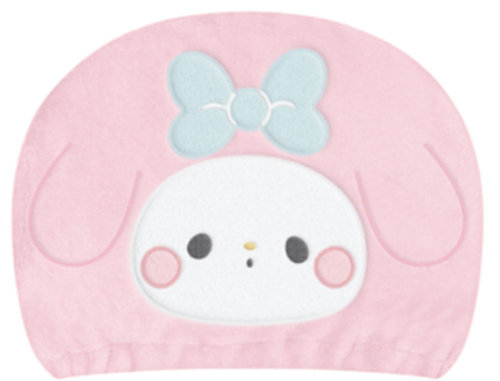 樂天商城 - 【全品　送料無料！】　サンリオキャラクターズ×もちもちぱんだ　キャップタオルマイメロディ　もちぱん　コラボ　タオル　たおる　子供　キッズ　お風呂上り　海　プール　雑貨　グッズ　かわいい