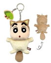 【全品 送料無料!】【クレヨンしんちゃん】ぬいぐるみキーリング【むささび】【しんのすけ】【漫画】【アニメ】【映画】【キーホルダー】【チャーム】【鍵】【マスコット】【人形】【ドール】【雑貨】【グッズ】【かわいい】