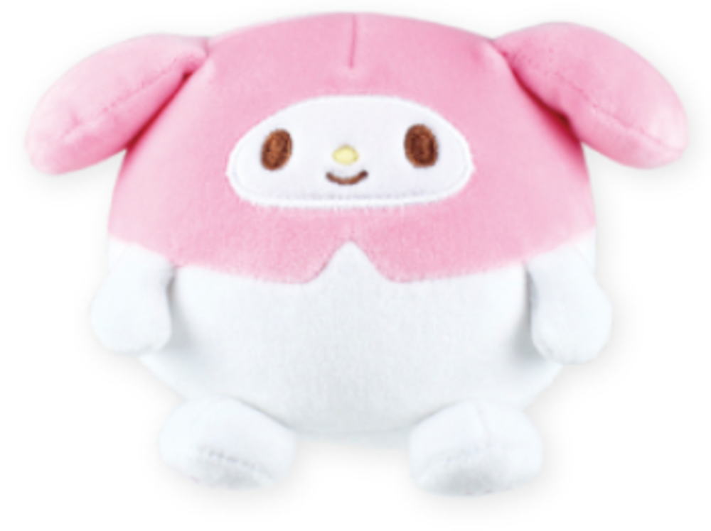 My Melody - 【全品　送料無料！】　サンリオキャラクターズ　もっつみぬいぐるみマイメロディ　マスコット　人形　ドール　おもちゃ　インテリア　子供　キッズ　雑貨　グッズ　かわいい