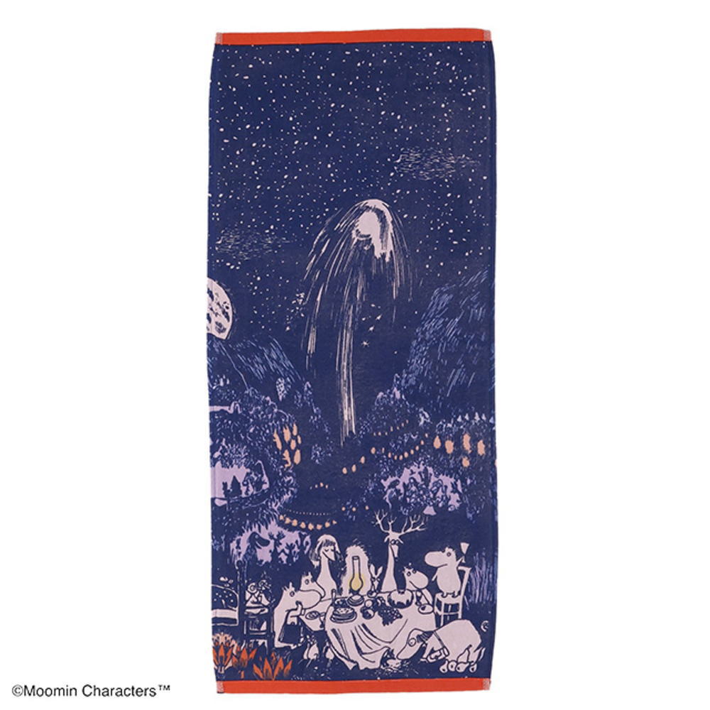 【全品 送料無料！】 ムーミン MOOMIN フェイスタオル晩夏 リトルミイ アニメ 絵本 キャラクター タオル たおる 海 プール アウトドア 雑貨 グッズ かわいい