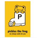 【全品 送料無料!】【かえるのピクルス】【pickles the frog】ポストカード【イエロー】【黄色】【長靴】【ピクルス】【ぴくるす】【かえる】【カエル】...