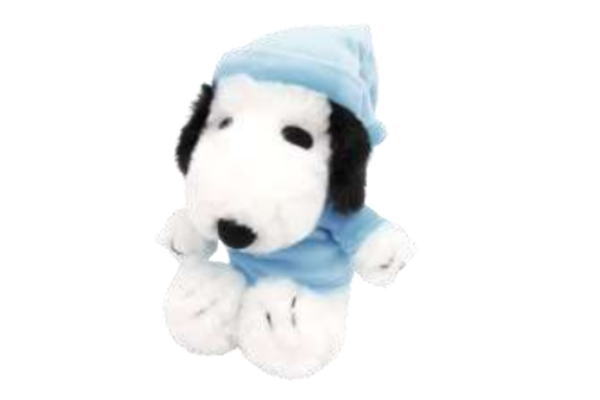 Snoopy - 【全品　送料無料！】　 スヌーピー　SNOOPY　FUWAKUTAぬいぐるみブルー　パジャマ　ピーナッツ　ウッドストック　すぬーぴー　アニメ　キャラクター　ドール　ぬいぐるみ　人形　おもちゃ　キッズ　子供　インテリア　雑貨