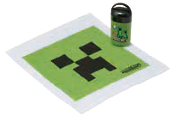樂天商城 - 【全品　送料無料！】　Minecraft　マインクラフト　抗菌ケース付きおしぼり23　マイクラ　ゲーム　おしぼり　お手拭　タオル　アウトドア　遠足　子供　キッズ　雑貨　グッズ　かわいい　TE