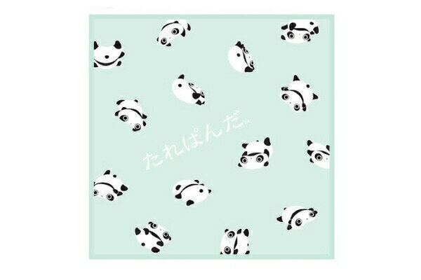 たれぱんだミニタオルちらし柄サンエ...