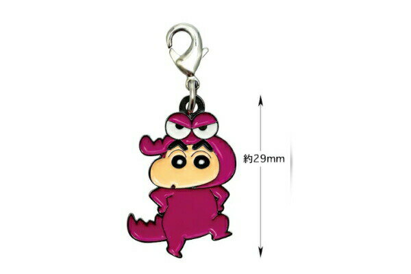 【全品　送料無料！】　クレヨンしんちゃん　メタルチャームワニ山さんしんちゃん　しんのすけ　テレビ　アニメ　漫画　映画　キーホルダー　キーリング　チャーム　鍵　雑貨　グッズ　かわいい