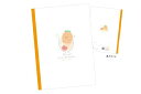 【全品 送料無料!】【セット商品】【10冊入り】【日本製】【オリジナル】B5方眼ノート【にんじん】【ジューシーなにんじんとなかまたち】【ノート】【文房具】【雑貨...