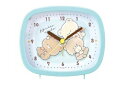 【全品 送料無料!】【オリジナル】スクエアライトクロック【ぎゅっといっしょ】【くま】【ベア】【動物】【アニマル】【時計】【とけい】【置き時計】【アラームクロック...