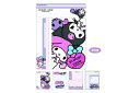【全品 送料無料!】【セット商品】【6冊入り】【サンリオキャラクターズ】マイセレクトレターセット【ハッピーアニバーサリー】【マイメロディ×クロミ】【レター】【手...
