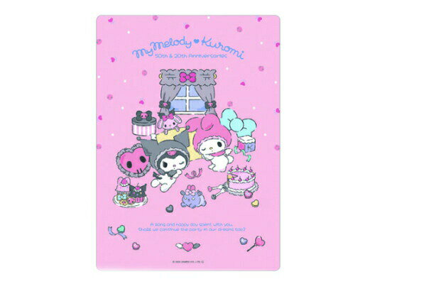 樂天商城 - 【全品　送料無料！】　セット商品　10枚入り　サンリオキャラクターズ　下敷きエンジェル　マイメロディ×クロミ　下じき　シート　文房具　学校　勉強　雑貨　グッズ　かわいい