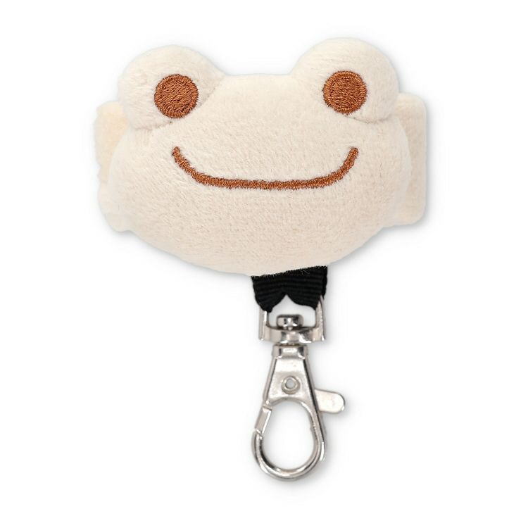 樂天商城 - 【全品　送料無料！】　かえるのピクルス　pickles the frog　バッグキーホルダーアイボリー　ぴくるす　カエル　カエルのピクルス　キーリング　チャーム　かばん　カバン　鞄　マスコット　ぬいぐるみ　人形　ドール　雑貨