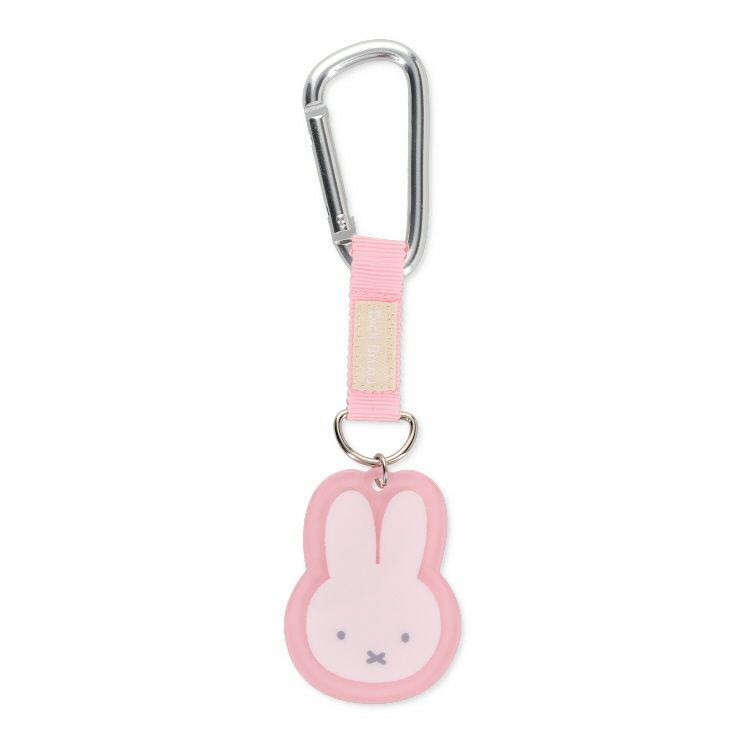Toilet Articles - 【全品　送料無料！】　miffy　ミッフィー　カラビナ付きアクリルキーホルダーピンク　ウサギ　ディック・ブルーナ　絵本　アニメ　キーリング　チャーム　鍵　雑貨　グッズ　かわいい